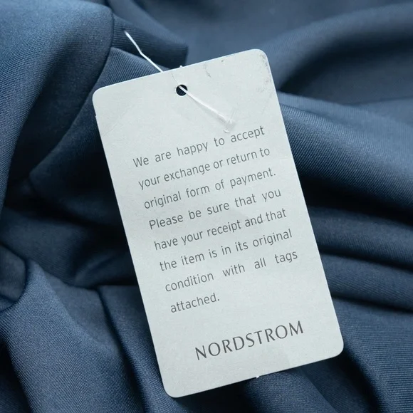 Xscape Jenny Long‎ Scuba Off The Shoulder Rouched Dress - Picture 7 of 12